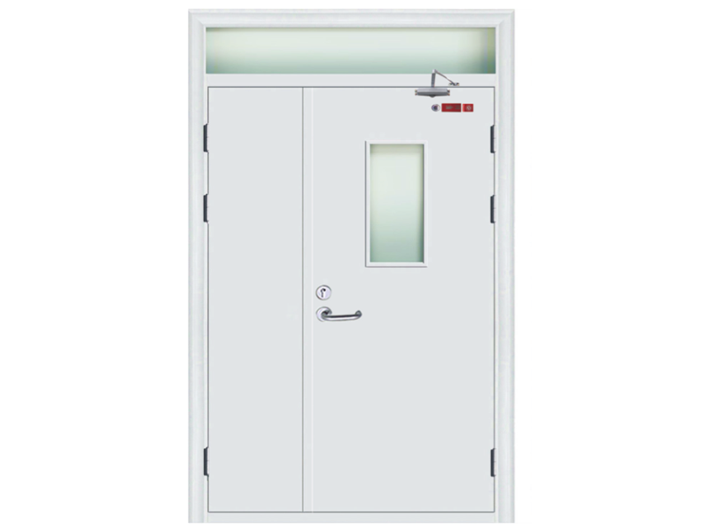 鋼質(zhì)子母帶玻隔熱防火門(mén)